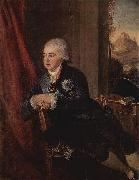 Ludwig Guttenbrunn Portrait of prince Alexey Kurakine china oil painting artist